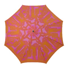 Abstract Art Golf Umbrellas by ValentinaDesign