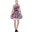 Abstract art Reversible Velvet Sleeveless Dress View2