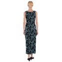 Roses pattern Fitted Maxi Dress View2