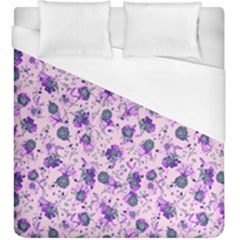 Floral Pattern Duvet Cover (king Size) by ValentinaDesign