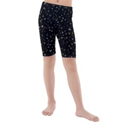 Dots Pattern Kids  Mid Length Swim Shorts by ValentinaDesign