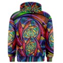 Eye of the Rainbow Men s Zipper Hoodie View1