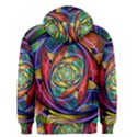 Eye of the Rainbow Men s Zipper Hoodie View2