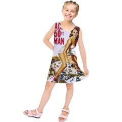 Attack Of The 50 Ft Woman Kids  Tunic Dress by Valentinaart