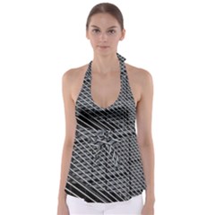 Abstract Architecture Pattern Babydoll Tankini Top by Nexatart