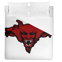 Dracula Duvet Cover (queen Size) by Valentinaart