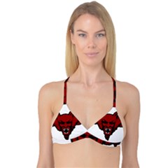 Dracula Reversible Tri Bikini Top by Valentinaart