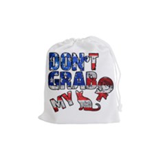 Dont Grab My Drawstring Pouches (medium)  by Valentinaart