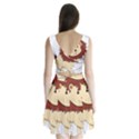 Happy Cartoon Baby Lion Split Back Mini Dress  View2