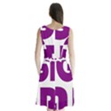 Migraine Warrior with Ribbon Sleeveless Waist Tie Chiffon Dress View2