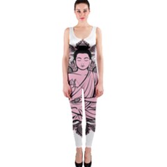 Ornate Buddha Onepiece Catsuit by Valentinaart