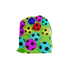 Balls Colors Drawstring Pouches (medium)  by BangZart