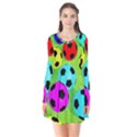 Balls Colors Flare Dress View1