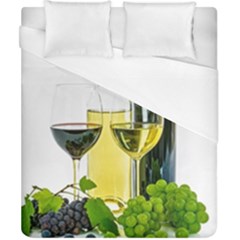 White Wine Red Wine The Bottle Duvet Cover (california King Size) by BangZart