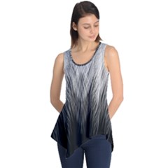 Feather Graphic Design Background Sleeveless Tunic by BangZart