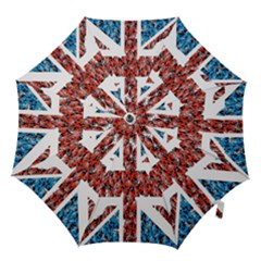 Fun And Unique Illustration Of The Uk Union Jack Flag Made Up Of Cartoon Ladybugs Hook Handle Umbrellas (medium) by BangZart