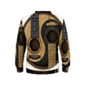 Old And Worn Acoustic Guitars Yin Yang Kids  Sweatshirt View2