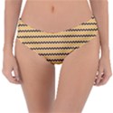 Colored Zig Zag Reversible Classic Bikini Bottoms View1