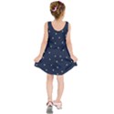 Navy/Gold Stars Kids  Sleeveless Dress View2