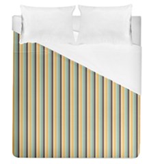 Elegant Stripes Duvet Cover (queen Size) by Colorfulart23