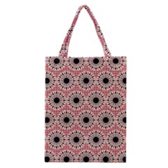 Black Stars Pattern Classic Tote Bag by linceazul