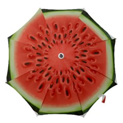 Piece Of Watermelon Hook Handle Umbrellas (large) by BangZart