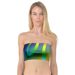 Colorful Easter Egg Bandeau Top by BangZart