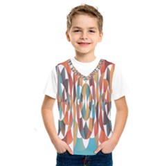 Colorful Geometric Abstract Kids  Sportswear by linceazul