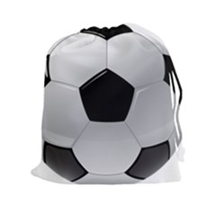 Soccer Ball Drawstring Pouches (xxl) by BangZart