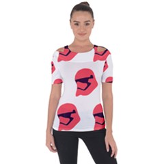 Stormtroper Pattern  Short Sleeve Top by paulaoliveiradesign