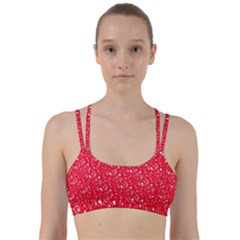 Heart Pattern Line Them Up Sports Bra by BangZart