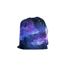 Galaxy Drawstring Pouches (small)  by Kathrinlegg