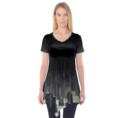 Cemetary Gates Short Sleeve Tunic  by valkyrieexclusives