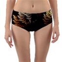 Fractalius Abstract Forests Fractal Fractals Reversible Mid-Waist Bikini Bottoms View1