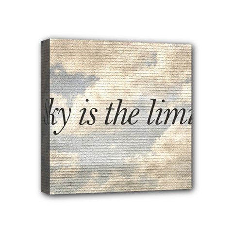 Motivational Conceptual Photo Mini Canvas 4  X 4  by dflcprints