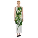 Bitter Branch Citrus Edible Floral Fitted Maxi Dress View2