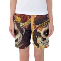 Fantasy Girl Art Women s Basketball Shorts by BangZart