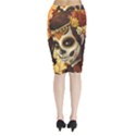 Fantasy Girl Art Midi Wrap Pencil Skirt View2