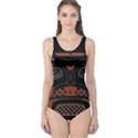 Traditional Northwest Coast Native Art One Piece Swimsuit View1