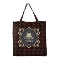 Coffee House Grocery Tote Bag by BangZart