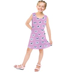 Girly Girlie Punk Skull Kids  Tunic Dress by BangZart