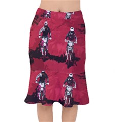 Motorsport  Mermaid Skirt by Valentinaart