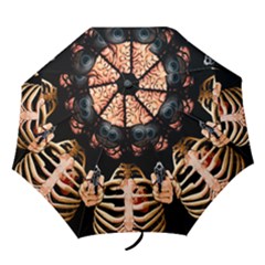 Do What Your Brain Says Folding Umbrellas by Valentinaart