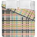 Plaid Pattern Duvet Cover Double Side (King Size) View1