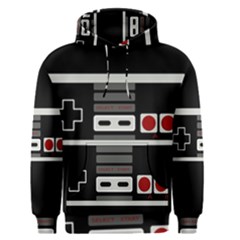 Video Game Controller 80s Men s Pullover Hoodie by Valentinaart