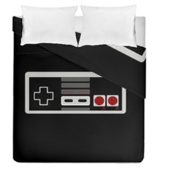 Video Game Controller 80s Duvet Cover Double Side (queen Size) by Valentinaart