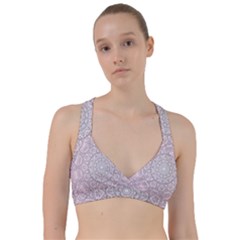 Pink Mandala Art  Sweetheart Sports Bra by paulaoliveiradesign