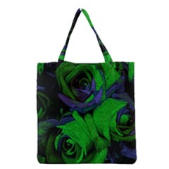 Roses Vi Grocery Tote Bag by markiart