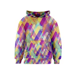 Colorful Abstract Background Kids  Pullover Hoodie by TastefulDesigns