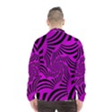 Black Spral Stripes Pink Wind Breaker (Men) View2